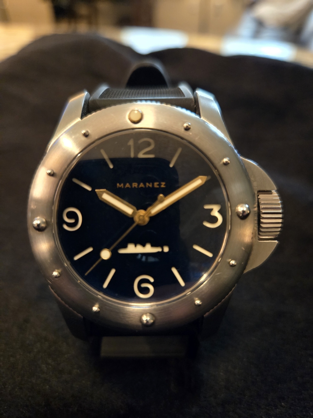 Men Maranez Rawai 42mm Stainless Steel Watch AUTOMATIC - Picture 2 of 11